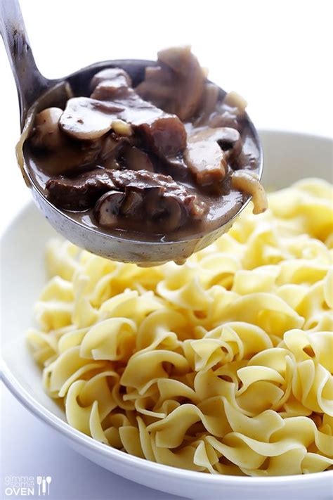 It's creamy, tart and the meat will melt in your mouth. The BEST Beef Stroganoff Recipe! | Gimme Some Oven ...