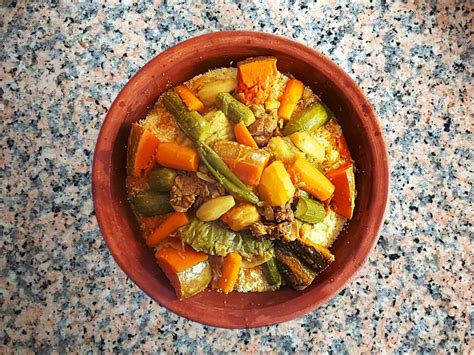 Moroccan Couscous Recipe With Beef And Seven Vegetables