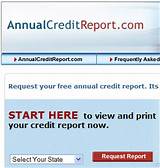 My Free Annual Experian Credit Report Photos