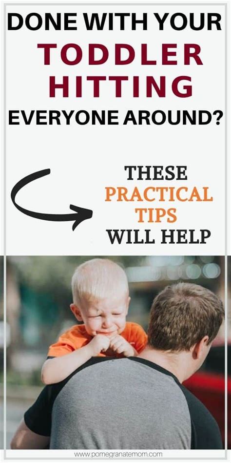 Done With Your Toddler Hitting Everyone Around? These Tips ...
