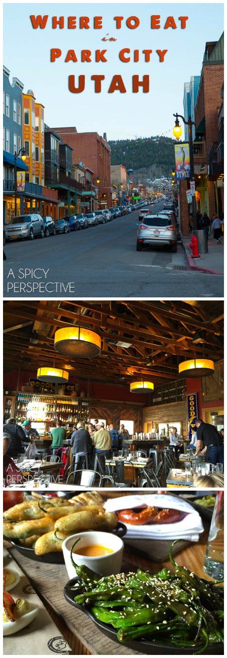 The newly connected park city mountain and canyons village are home to 17 peaks and more than 300 runs blanketed in an average of 360 inches of annual utah powder. Restaurants in Park City Utah - A Spicy Perspective