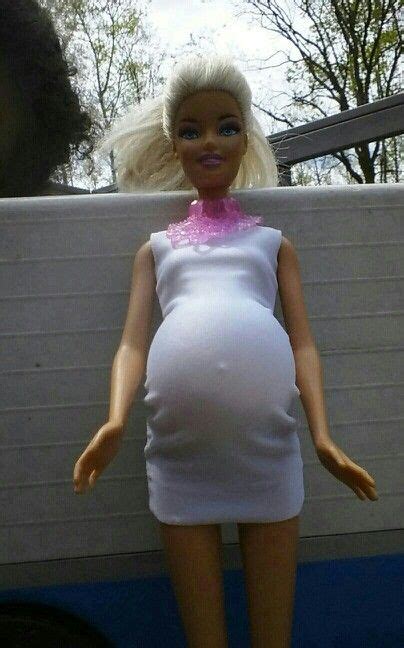 How To Make Your Barbie Pregnant Take A Capsule The Case You Get In The 25¢ Machines And Cut
