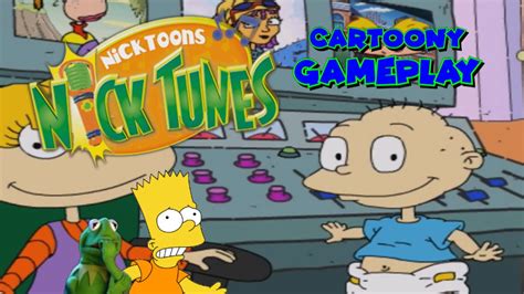 Cartoony Gameplay Nicktoons Nick Tunes Part 1 Youtube