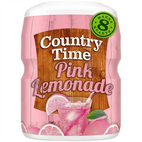 Country Time Pink Lemonade Naturally Flavored Powdered Drink Mix 19 Oz