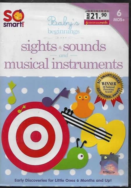 So Smart Baby Beginnings Dvd Sights Sound Musical Instruments Region 0