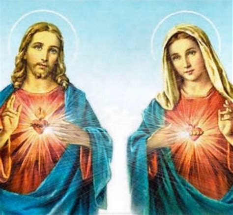 Consecration To The Sacred Heart Of Jesus And Immaculate Heart Of Mary