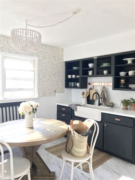 A Modern Cottage Inspired Kitchen Orc Reveal Little Home Reloved