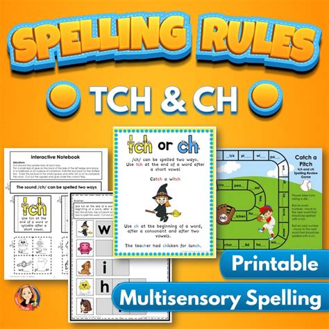 Spelling Rules Tch Rule Activities Made By Teachers