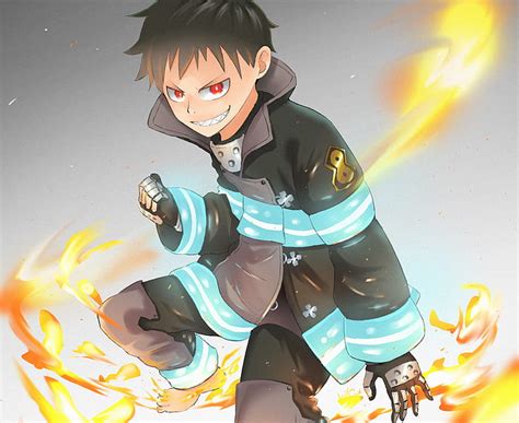 Free Download Hd Wallpaper Anime Fire Force Shinra Kusakabe