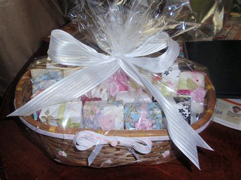 Whats a good gift for nicu nurses. This is a basket of individually wrapped soaps to thank ...