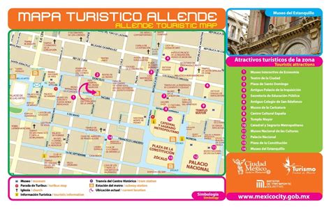 Mapa Turistico De Mexico Para Imprimir Gufa