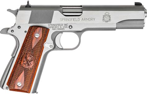 Springfield Armory 1911 Loaded 45 Acp 5 Barrel 7 Round Cocobolo Wood