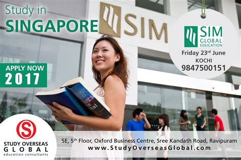 Study In Singaporesim Global Education Will Be Visiting On 23rd June