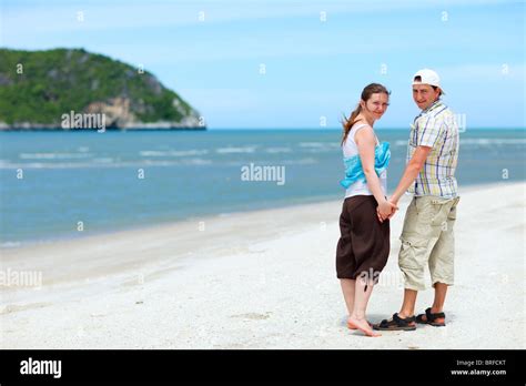Couple On Vacation Stock Photo Alamy
