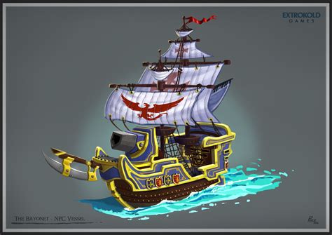 Artstation Unearned Bounty Pirate Ship Designs Lineup Richard