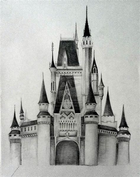Рисунки замков карандашом для срисовки 70 фото