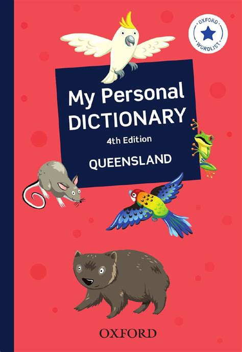 My Personal Dictionary 4th Edition Queensland Oxford University