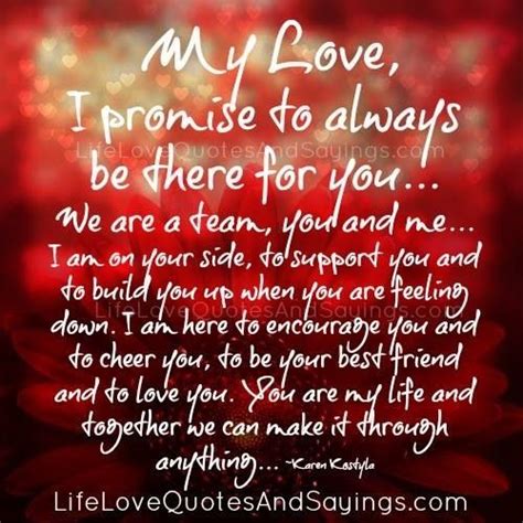 Go ahead and remind your partner of your undying love for him today and beyond with these very touching love. I promise! | Quotes, Love quotes, Romantic quotes