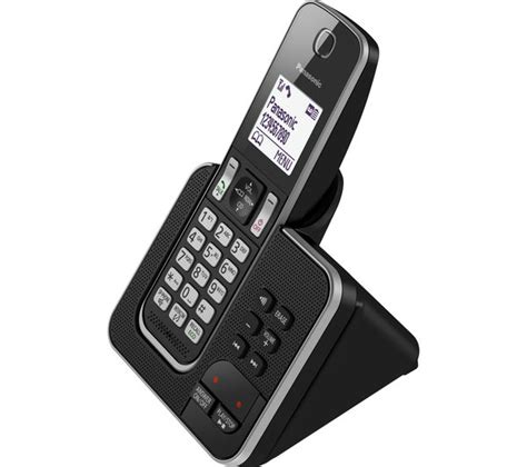 Panasonic Kx Tgd320eb Cordless Phone With Answering Machine Deals Pc