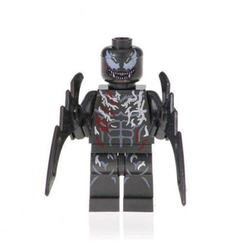 Riot Symbiote Minifigure Marvel Comics Venom Themed Custom T Toy