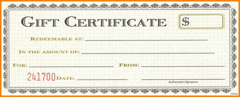 Free Printable Gift Certificate Template Word St Intended For Custom Gift Certificate