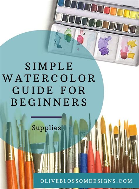 Simple Watercolor Guide For Beginners Suppliesget The Lowdown On