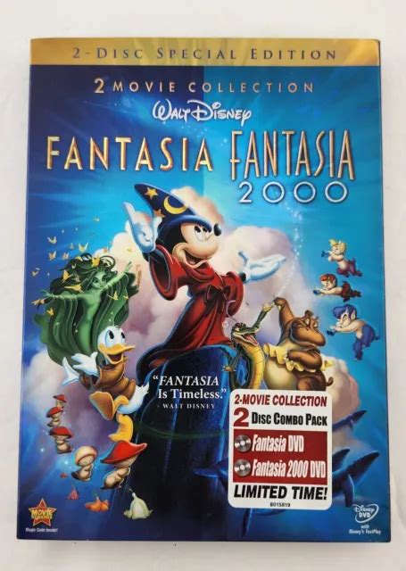 Walt Disney Fantasia And Fantasia 2000 Special Edition 2 Dvd Set 10