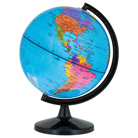 Buy Tcp Global 6 Blue Ocean World Globe With Black Base Compact Mini