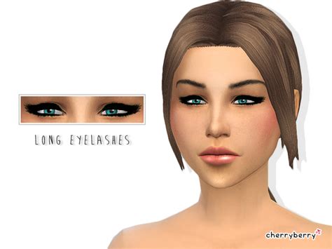 The Sims Resource Long Eyelashes