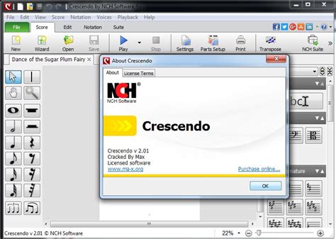 Therefore, if you're looking for a program to write scores on your computer, you only have to download crescendo music notation editor for free. Crescendo Music Notation Editor v 2.01 Cracked By Max - Ma-x Group