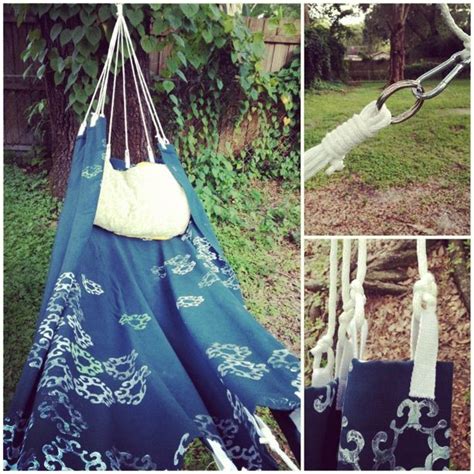 Finally Finished My Diy Hammock I Combined A Tutorial From