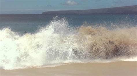 Playing With The Waves At Big Beach Makena Maui Youtube