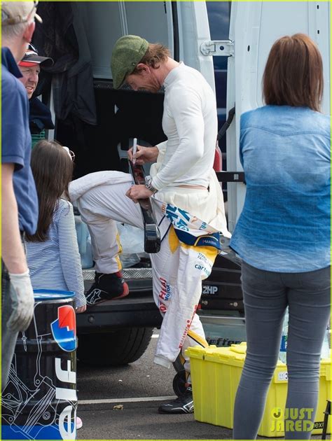 Michael Fassbender Wears Skintight Top While Racing Cars Photo 4289484 Michael Fassbender