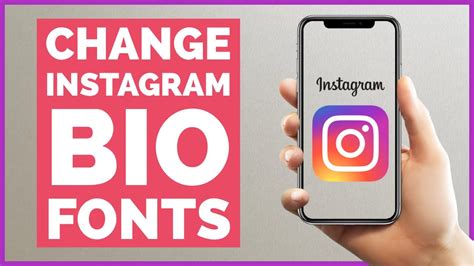 How To Change Instagram Bio Font Use Different Font Style In Bio Youtube