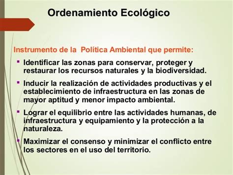 Ordenamiento Ecologico Territorial