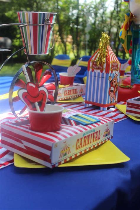circus carnival birthday party ideas photo 25 of 34 catch my party