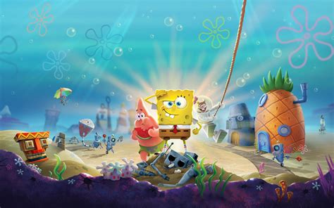 3840x2400 Spongebob Squarepants Battle For Bikini Bottom Rehydrated Uhd