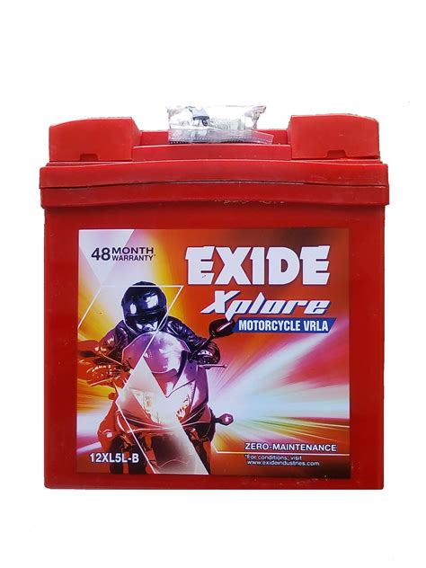 Enjoy fast delivery, best quality and cheap price. EXIDE 12XL5L B 5 Ah Battery for Bike Best Price in India ...