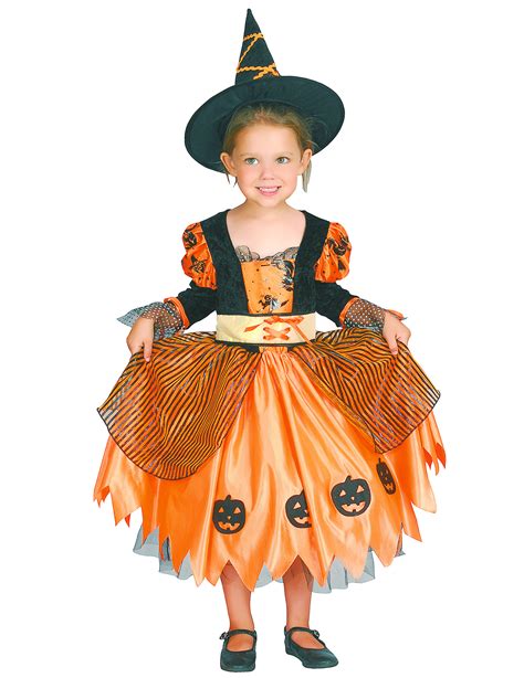 Top 10 Des Deguisement D'halloween Les Moins - Déguisement sorcière orange fille Halloween : Deguise-toi, achat de
