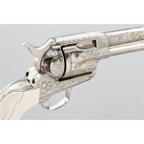 Engraved Colt Saa Revolver