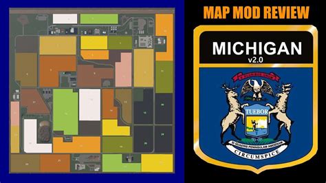 Farming Simulator 19 Michigan Map V20 Map Mod Review Youtube