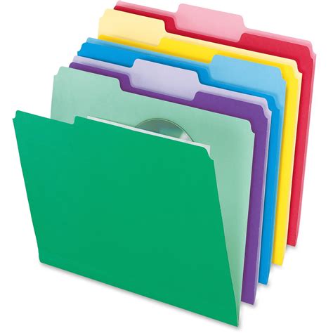 Pendaflex File Folders With Infopocket 13 Cut Top Tab Letter