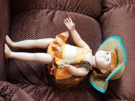 My Angie Girl Sun Bathing Cutie Doll Clothes Pattern 18 Inch American