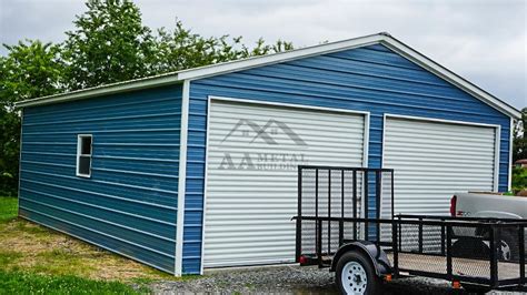 24x30 Metal Garage Strong Durable Garages With Endless Potential Uses