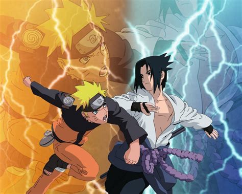 Naruto Vs Sasuke Final Battle Wallpaper Anime Wallpaper Hd