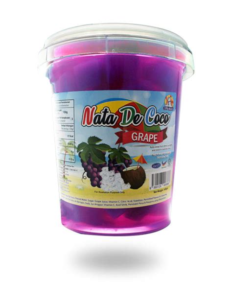 In very short time we has made its position in the world of international distributors. SNG086 Nata De Coco (Grape) 450g - Scsfood Manufacturing ...