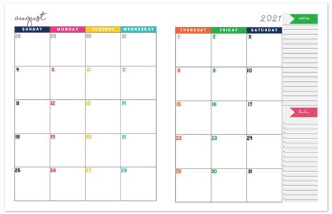 Free printable 2021 calendars including vertical, horizontal, basic, floral, and one page calendars. 2021 Printable Calendar Two Page | Free Printable Calendar