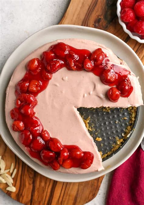 Paleo Vegan Cherry Cheesecake Real Food With Jessica