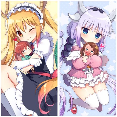 Dragons And Their Dolls Miss Kobayashi S Dragon Maid Know Your Meme