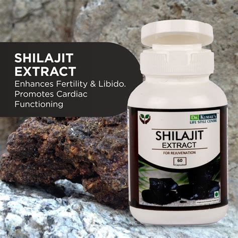 Shilajit Extract Capsule For Foe Healthy Body Packaging Size 60 Capsules Rs 495 Bottle Id